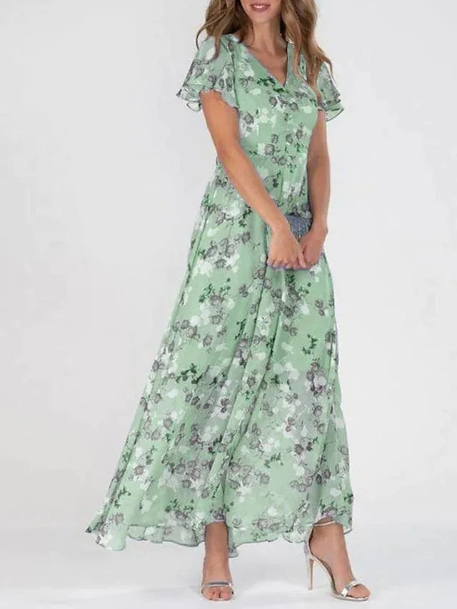 Lea – Elegantes Midi-Kleid für jede Gelegenheit