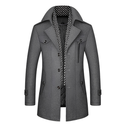 Ronny - Men's Retro Coat with Many Pockets