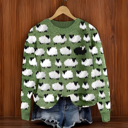 Adolphina - Bequemer Winterpullover für Frauen