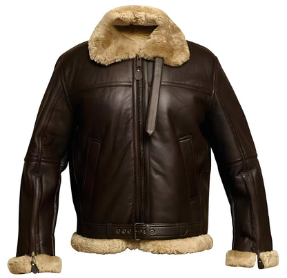 Jules - Elegant men's coat made of warm fur