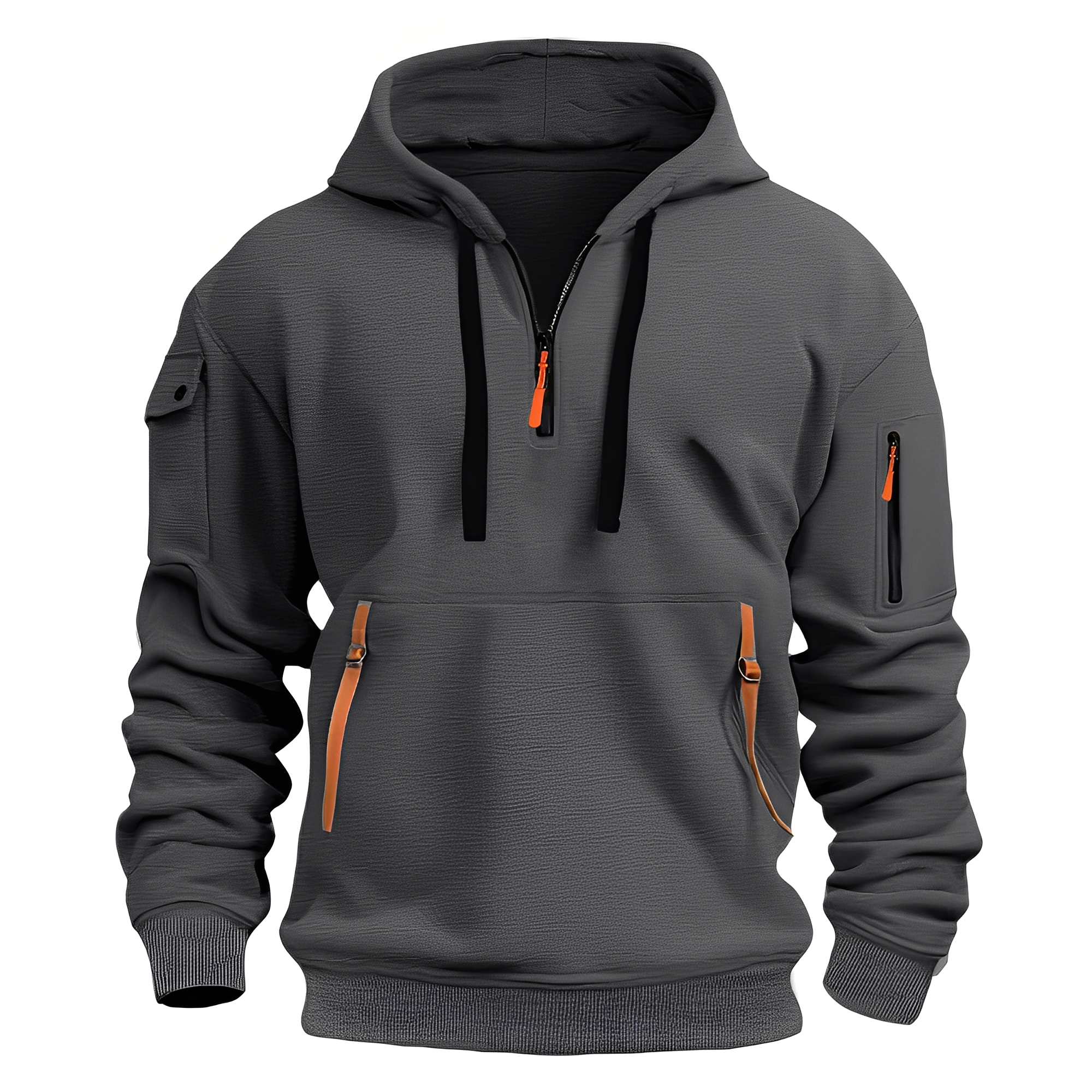 Burton - Stylischer Hoodie mit halbem Reißverschluss