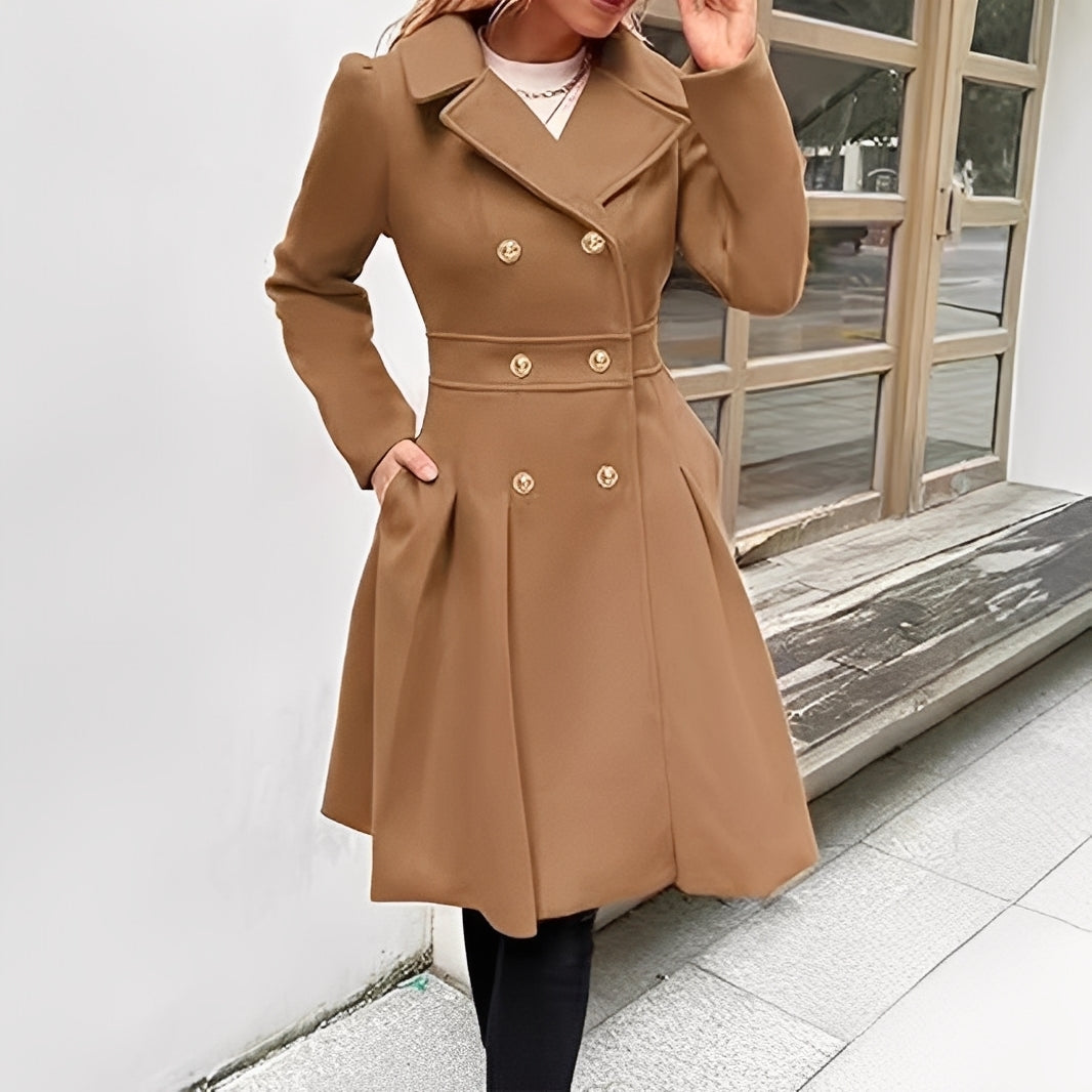 Audrey - Tailored trench coat for women