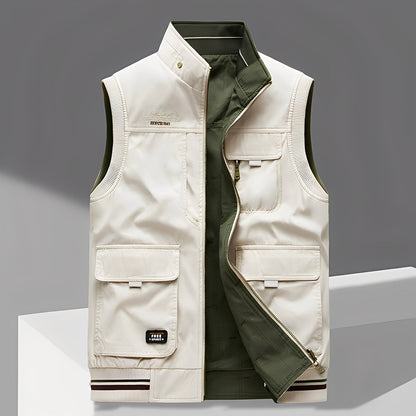 Géraud - Edle Weste mit vielen Taschen für Herren