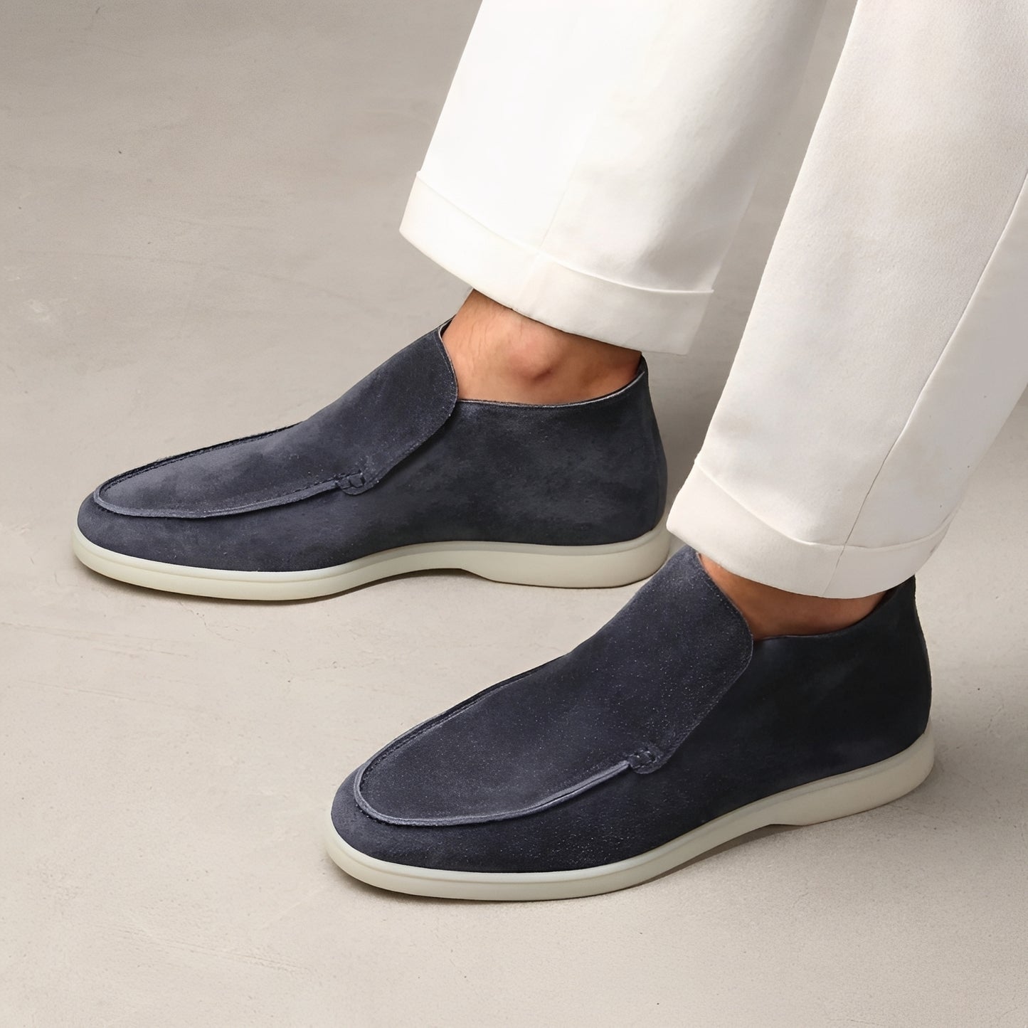 Jimmy - Elegante Loafer aus hochwertigem Wildleder für Herren