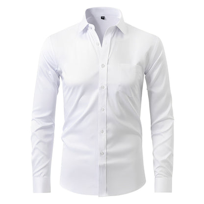 Mathurin - Elastic, wrinkle-free, fashionable men's polo shirt