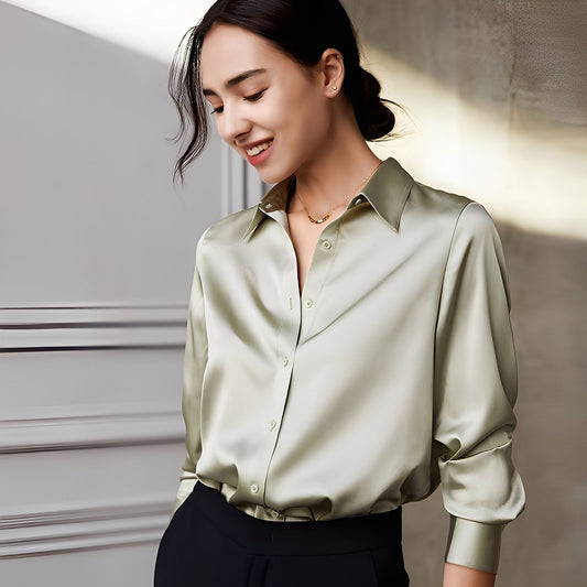 Mauricette - Stylish long-sleeve blouses for women