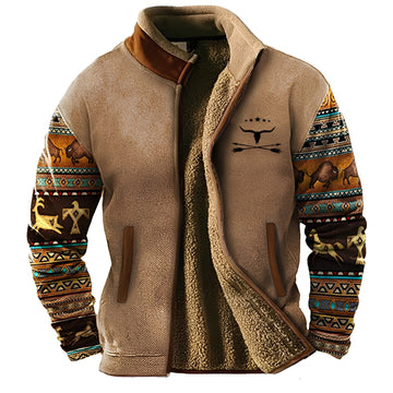 Aubert - Herren-Fleecejacke für Outdoor-Aktivitäten