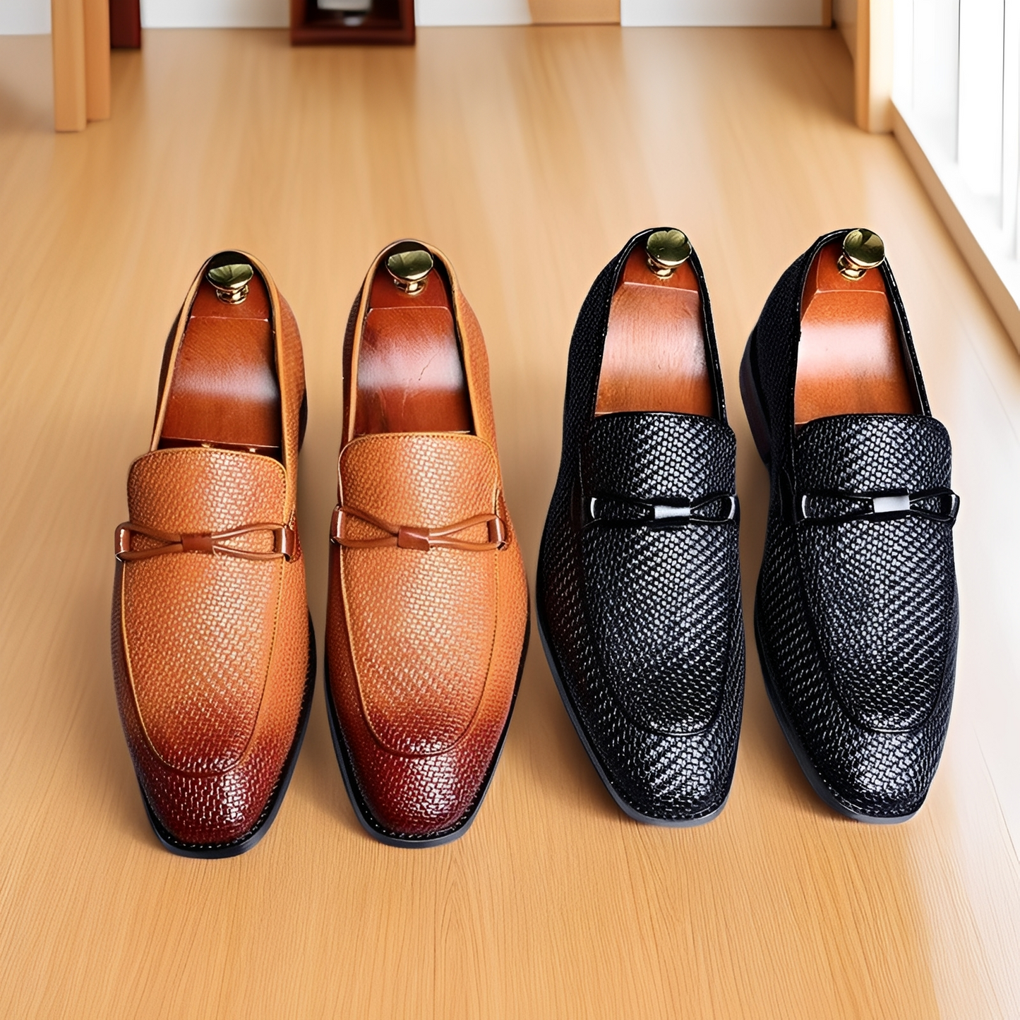 Phillip - Elegante Business-Oxford-Slipper für Herren