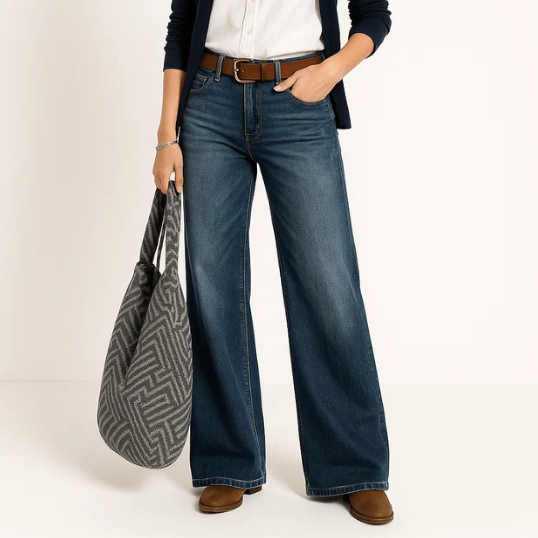 Majken - Weite Jeans für einen modischen Look