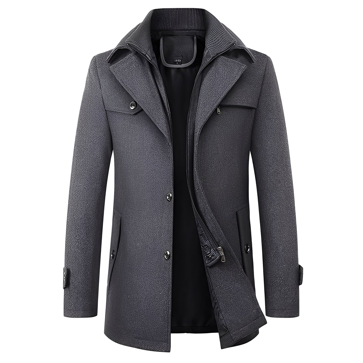Hubert - Warm and trendy winter jacket for men