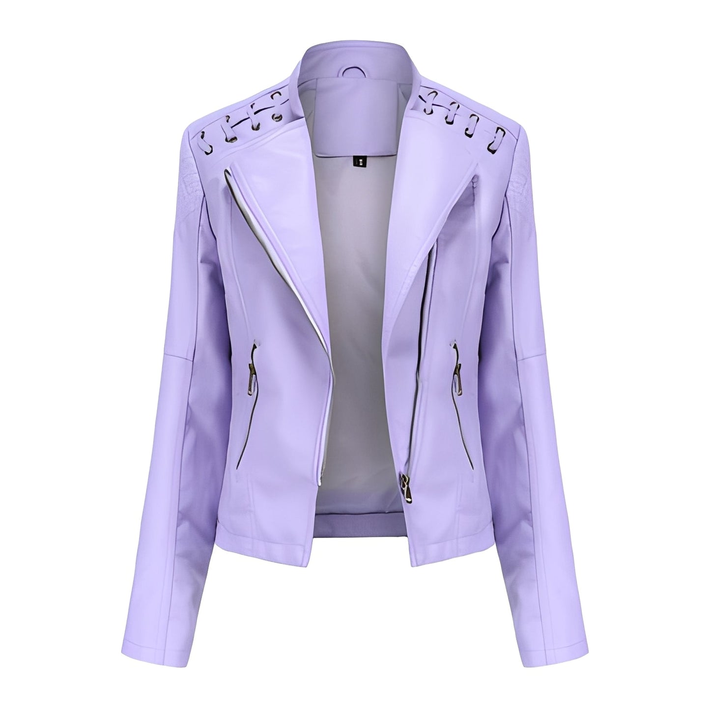 Inès - Stylish leather jacket for women