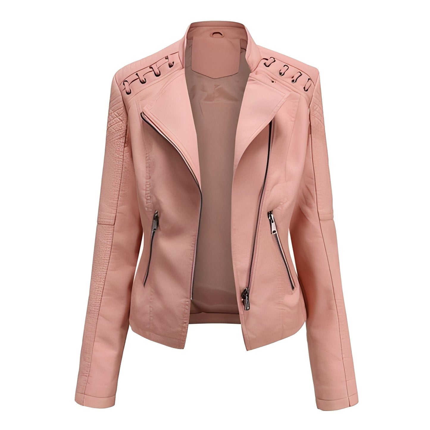 Inès - Stylish leather jacket for women