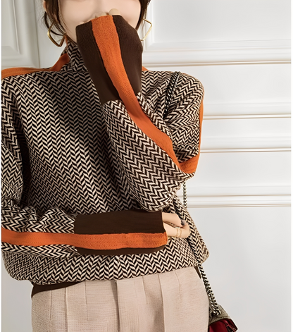 Anita - Elegant Women's Cashmere Turtleneck Sweater