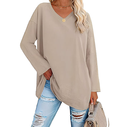 Laëtitia - Stylish, casual women's blouse with long sleeves