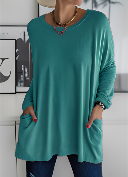 Shanene - women's sweater with relaxed and casual style