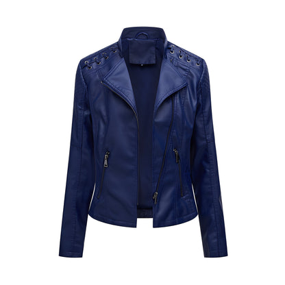 Inès - Stylish leather jacket for women