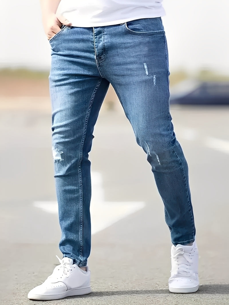 Jenson - Stilvolle Skinny Jeans mit Rissen für Herren