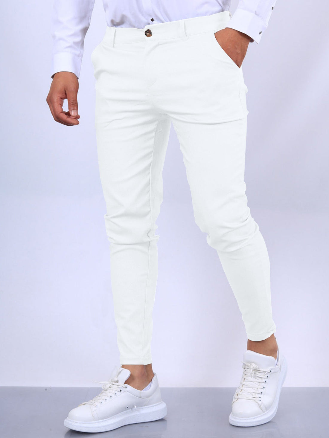 Ryan - Herren schmal geschnittene Hose im lässigen Stil