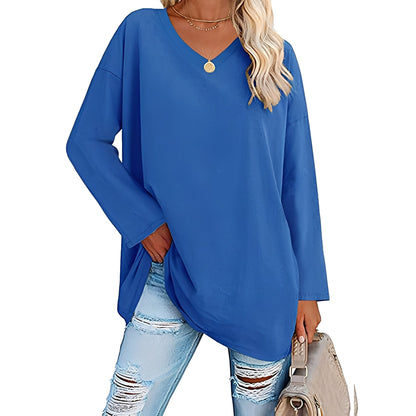 Laëtitia - Stylish, casual women's blouse with long sleeves
