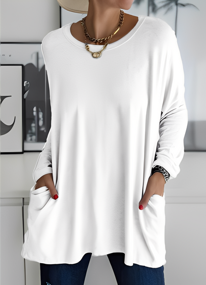 Shanene - women's sweater with relaxed and casual style