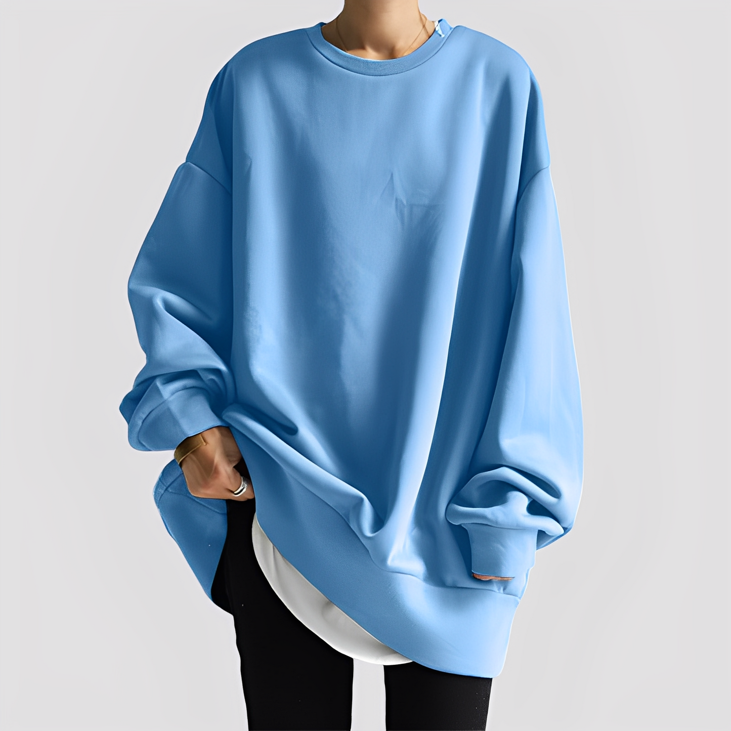 Estella - Women's Oversize Sweater in Modern Style