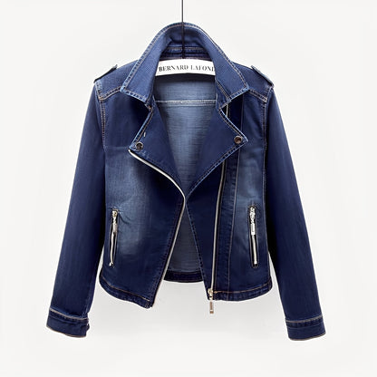 Candice - Classic women's denim jacket