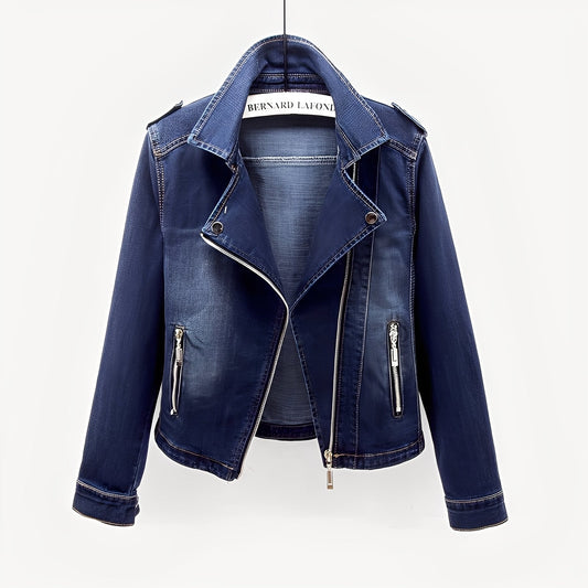 Candice - Classic women's denim jacket