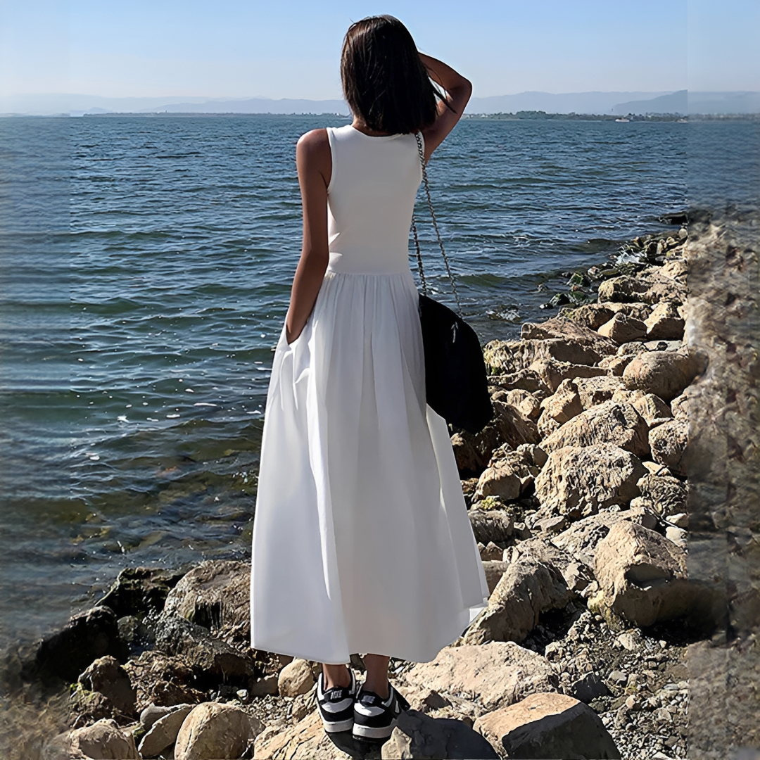 Pheoby - Elegantes langes Kleid