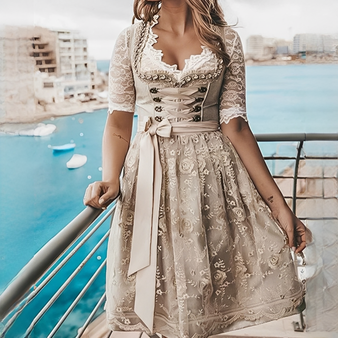 Mayette - Stilvolles Vintage-Kleid für Frauen