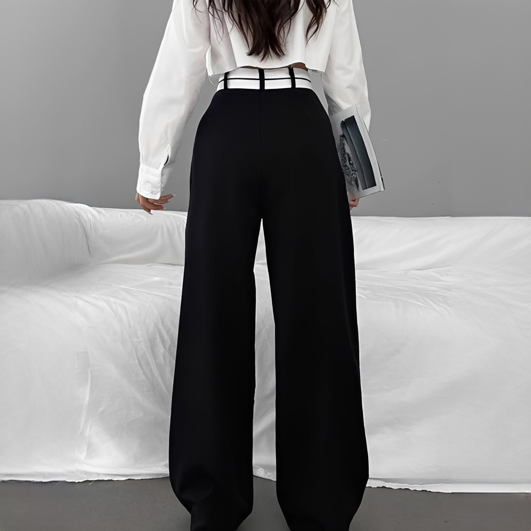 Aurilla - Trendige Hose mit weitem Bein