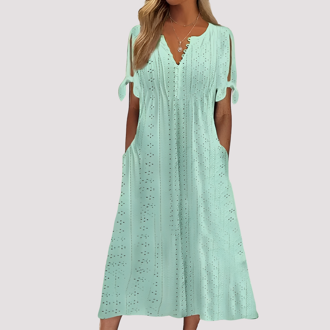 Maisy - Stilvolles, ausgeschnittenes Kleid für Damen