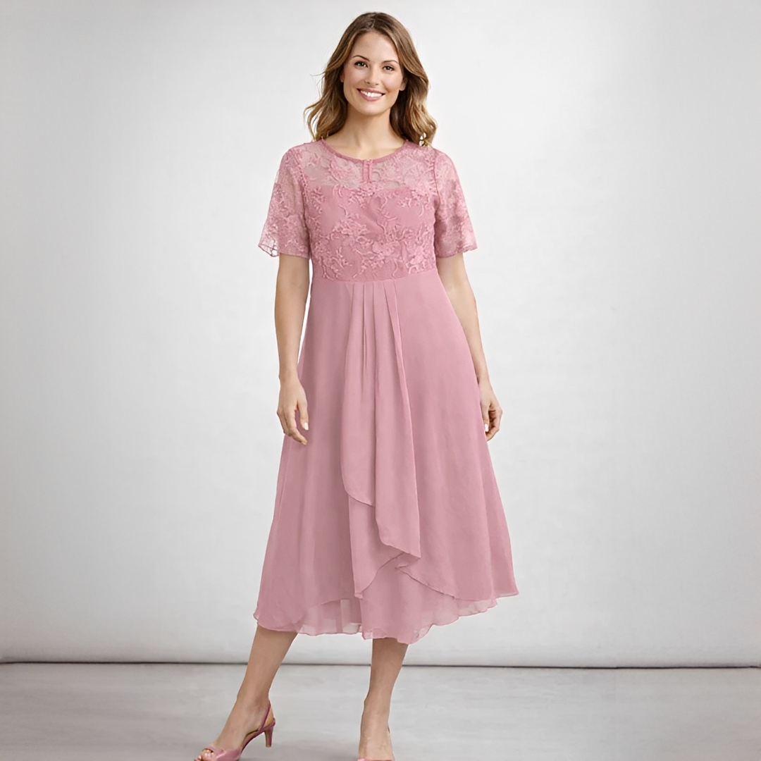 Floraine - Stilvolles Damenkleid