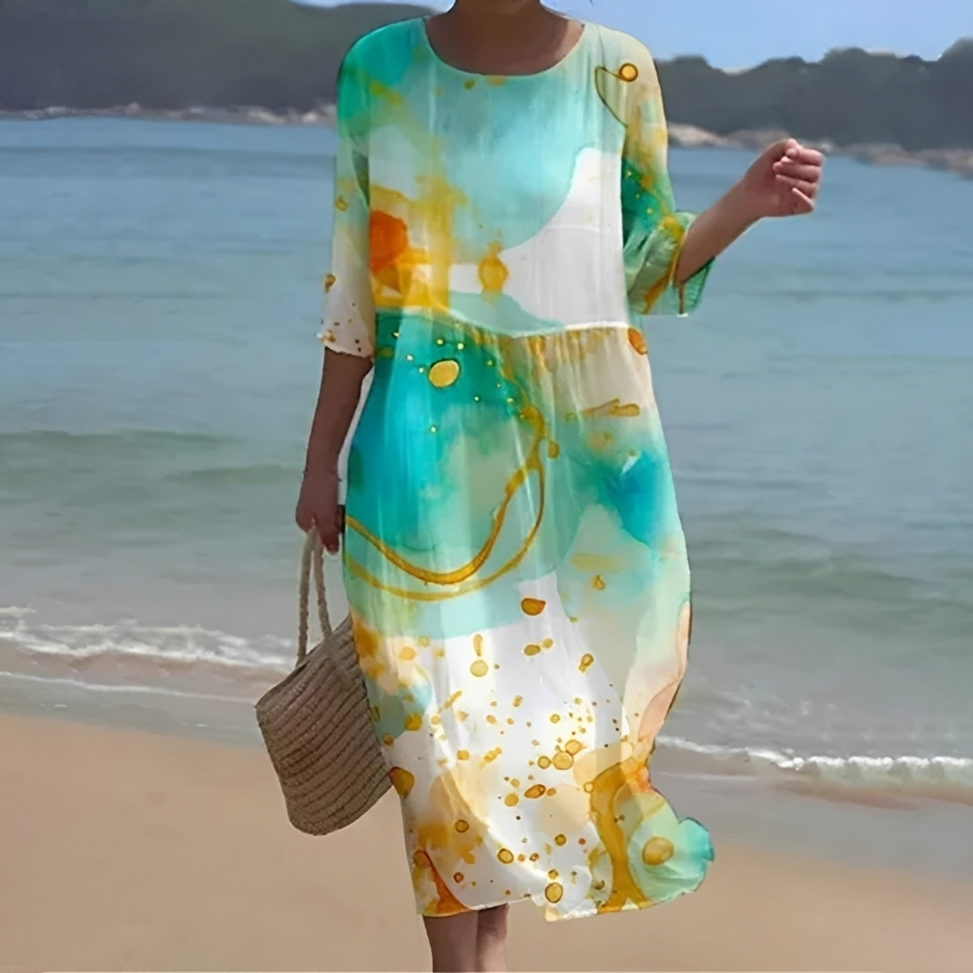 Angelica - Stilvolles und leichtes Sommerkleid für Damen
