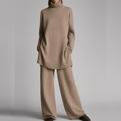 Mireille - Light Set of Sweater and Winter Pants for Women