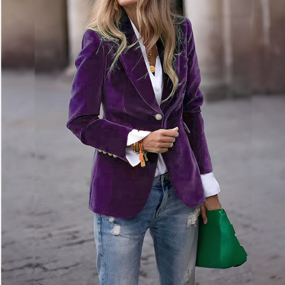 Lyliane - Classic, casual women's button jacket