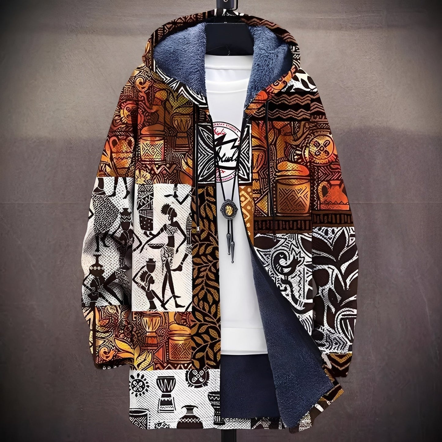 Romy - Stylish Printed Hoodie for Men