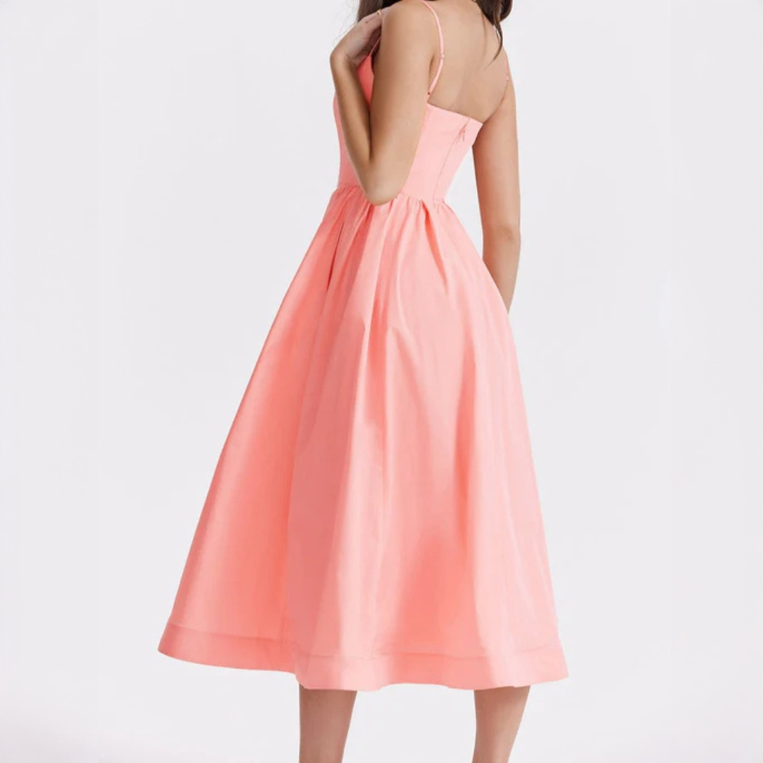 Jenesa - Elegantes ärmelloses Kleid für Frauen