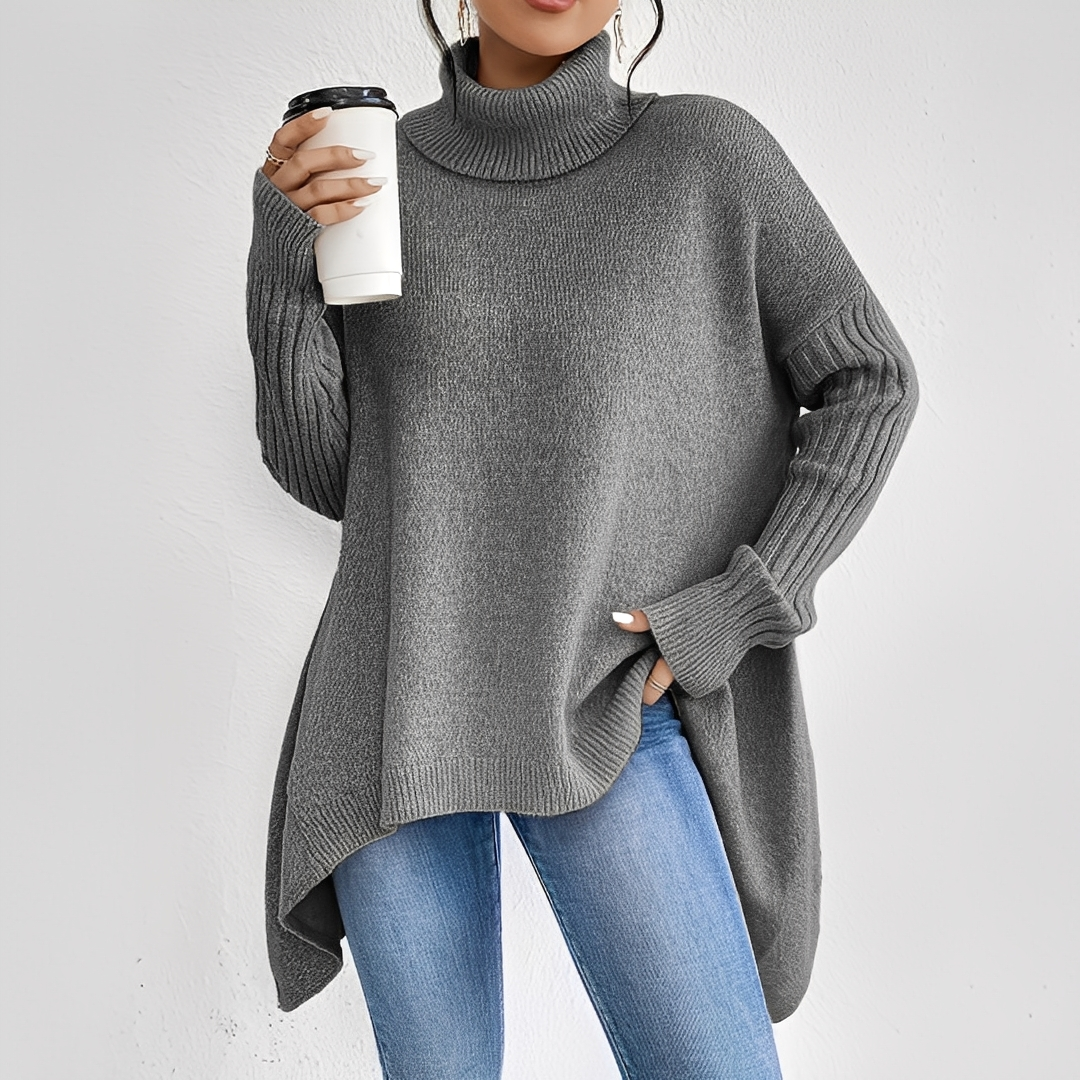 Maëlle - women's turtleneck sweater made of cashmere