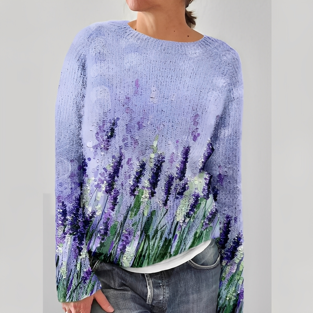 Liliane - Women's wool sweater for the winter