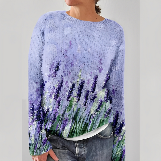 Liliane - Women's wool sweater for the winter