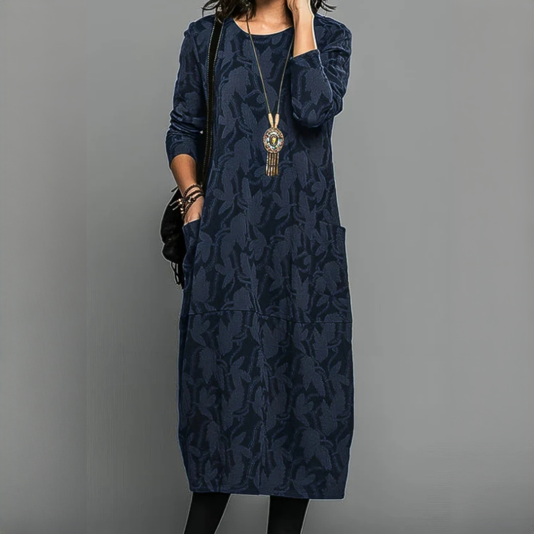 Alisha - Stilvolles Langarmkleid