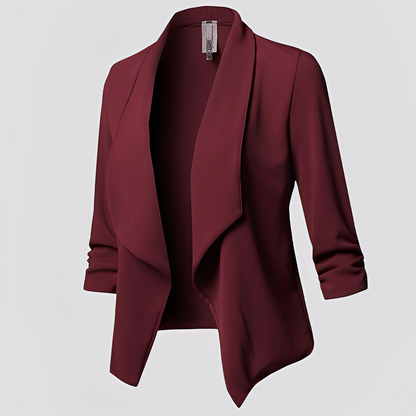 Jolie - Stylish women's blazer with pleats