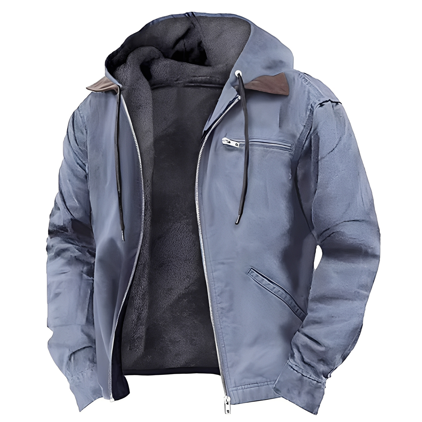 Derrick - men's hoodie with many pockets and warm style