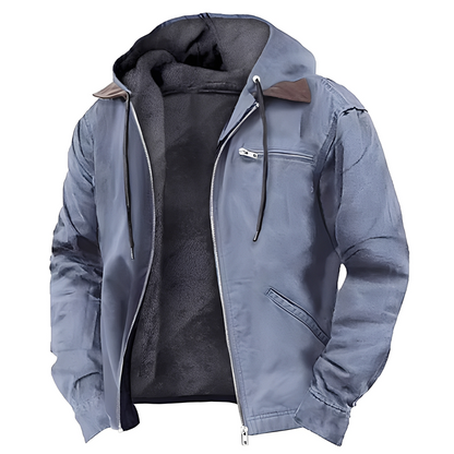 Derrick - men's hoodie with many pockets and warm style