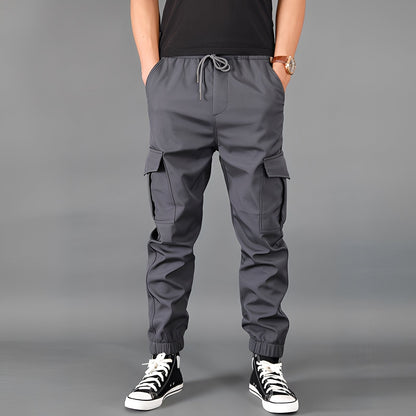 Ghislain - Wide Winter Cargo Pants for Men