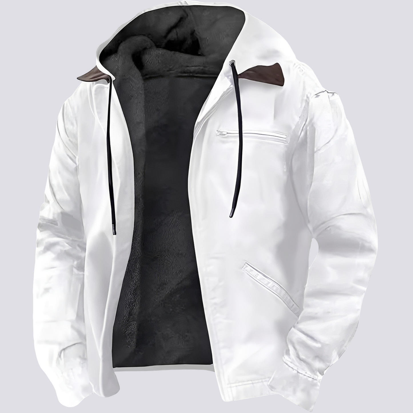 Harris - Locker geschnittene, wattierte Jacke mit Kapuze für Herren