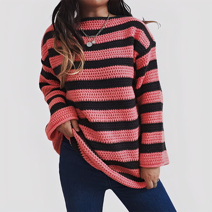 Millie - Elegant, soft, loosely knitted women's sweater