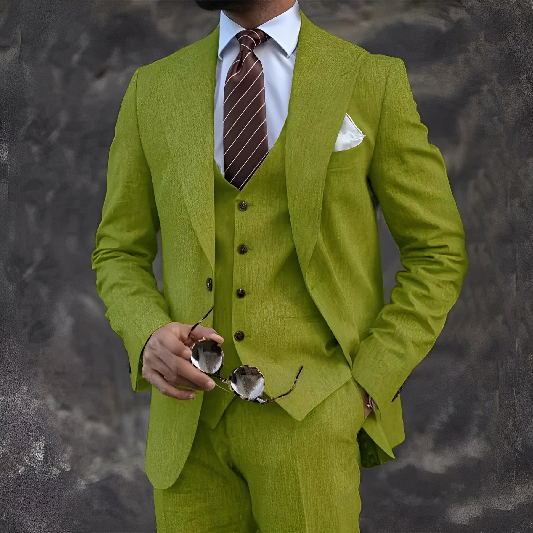 Elwyn - Elegantes Anzug-Set in drei Teilen