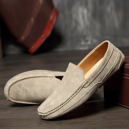 Josh - Casual Suede Slip-Ons for Men