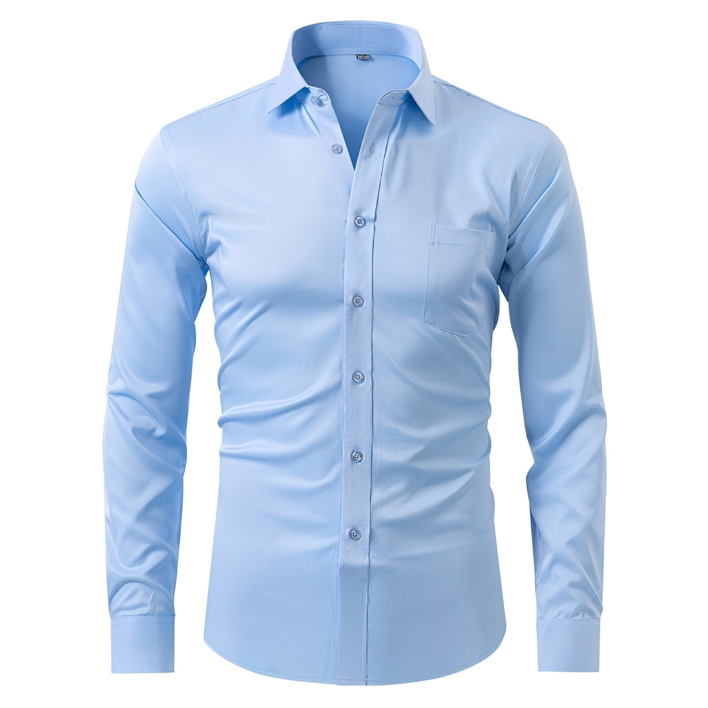 Mathurin - Elastic, wrinkle-free, fashionable men's polo shirt